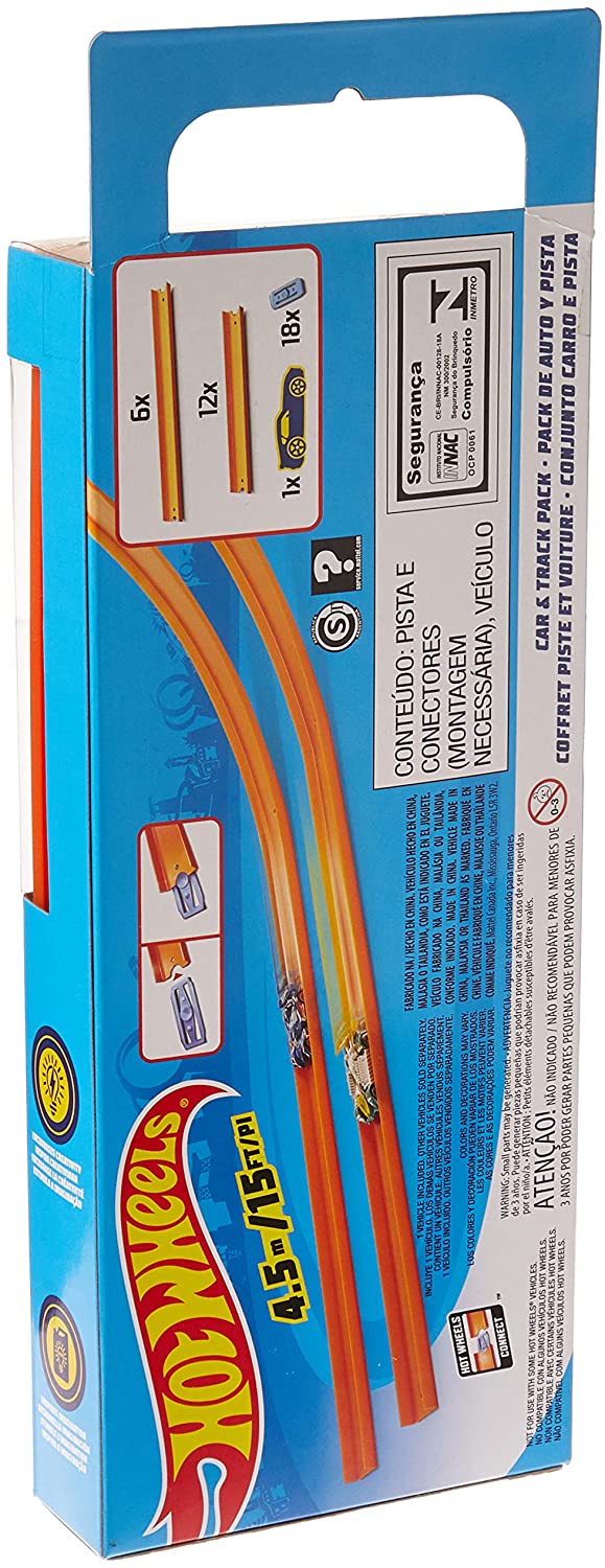 hot wheels bht77 hot wheels car and track pack